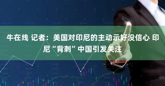 牛在线 记者：美国对印尼的主动示好没信心 印尼“背刺”中国引发关注