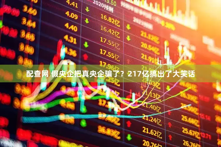 配查网 假央企把真央企骗了？217亿搞出了大笑话